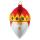 Alessi Weihnachtsbaumschmuck Le Palle Presepe Kaspar