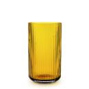Lyngby Vase Glas Amber 25 cm