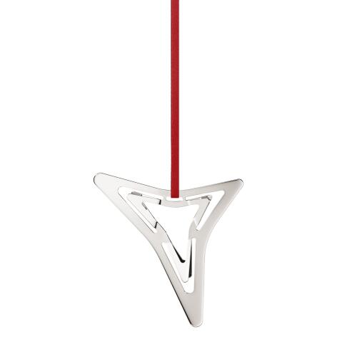 Georg Jensen Weihnachtsschmuck 2021 Dreizackiger Stern Palladiumauflage