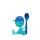 Alessi Cico Eierbecher Blau