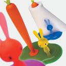 Alessi Bunny & Carrot Küchenrollenhalter Grün