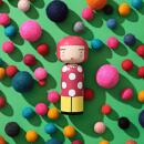 Lucie Kaas Sketch.Inc Kokeshi Doll Dot