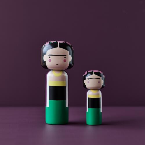 Lucie Kaas - Frida 14,5cm, Aus Schima Holz Gefertigt, Handbemalt