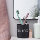 Design Letters Favourite Cup You Rock Schwarz