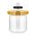 Alessi Sottsass Collection Vorratsglas Gelb 750 ml