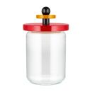 Alessi Sottsass Collection Vorratsglas Rot 1000 ml