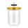Alessi Sottsass Collection Vorratsglas Gelb 1000 ml