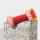 Alessi Sottsass Collection Korkenzieher Rot