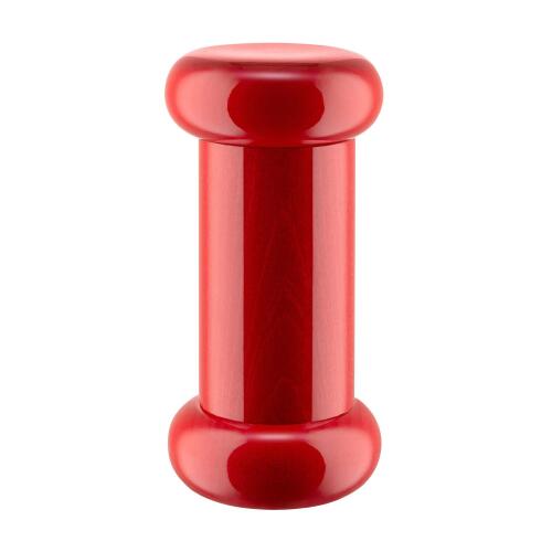 Alessi Sottsass Collection Salz- oder Pfeffermühle Medium Rot