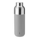 Stelton Keep Warm Isolierflasche Hellgrau 750 ml