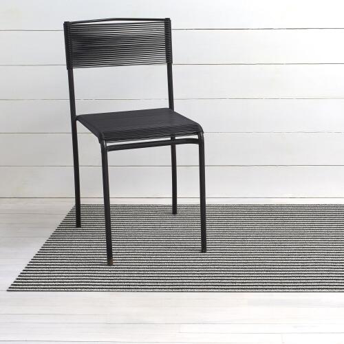 Chilewich Fußmatte Breton Stripe Tuxedo 61 x 91 cm