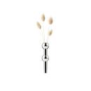 Stoff Nagel Vase Chrom