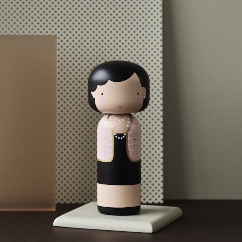 Lucie Kaas Sketch.Inc Kokeshi Doll Coco in Pink
