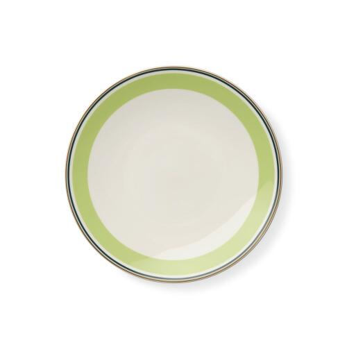 Dibbern Capri Teller 24 cm Maigrün/Dunkelgrün