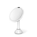 Simplehuman Sensorspiegel mit Touch-Helligkeitsregelung Weiß