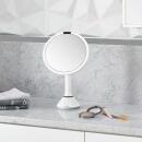 Simplehuman Sensorspiegel mit Touch-Helligkeitsregelung Weiß