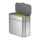 Simplehuman Kompost-Caddy 4 l Gebürsteter Edelstahl