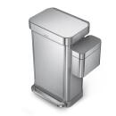 Simplehuman Kompost-Caddy 4 l Gebürsteter Edelstahl