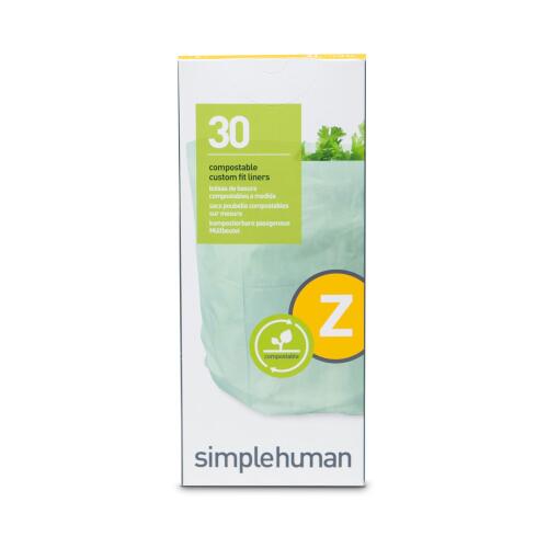 Simplehuman Passgenaue Müllbeutel Code Z 30 Stück