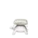 Qeeboo Turtle Carry Pouf Weiß