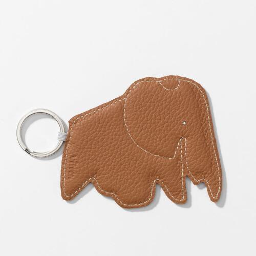 Vitra Key Ring Elephant Cognac