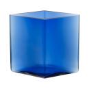 Iittala Ruutu Vase Ultramarinblau 20,5 x 18 cm