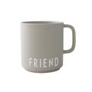 Design Letters Favourite Cup mit Henkel Friend