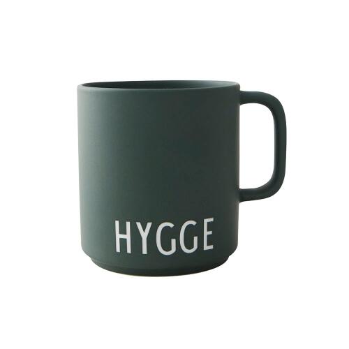 Design Letters Favourite Cup mit Henkel Hygge Dunkelgrün