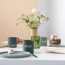 Design Letters Favourite Cup mit Henkel Hygge Dunkelgrün