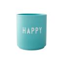 Design Letters Favourite Cup Happy Aqua
