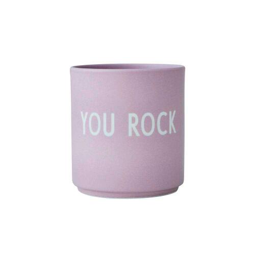 Design Letters Favourite Cup You Rock Lavendel