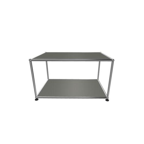 USM Haller Beistelltisch Mittelgrau 77,3 x 52,3 x 43,5 cm