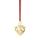 Georg Jensen Weihnachtsschmuck 1992/2022 Mobile Rotkehlchennest Goldauflage