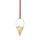 Georg Jensen Weihnachtsschmuck 2022 Schleife und Spitztüte Goldauflage