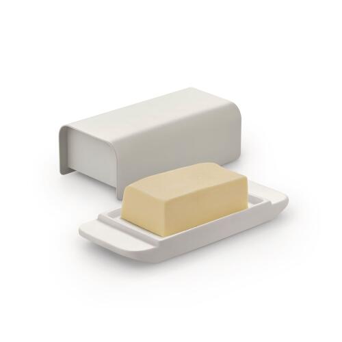 Alessi Mattina Butterdose Warm Grey