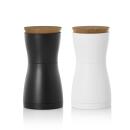 AdHoc Pfeffer- und Salzmühle Twin Schwarz Weiß...